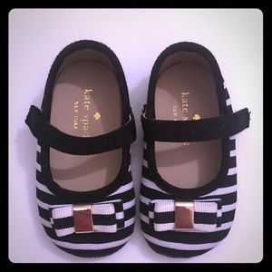 Kate Spade baby shoes, size 2. (3month-6month)